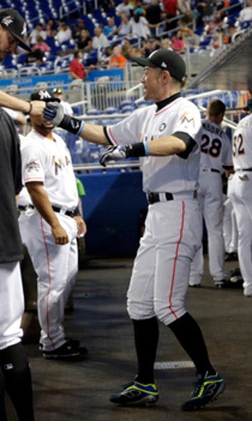 Ozuna HR starts comeback as Marlins beat A's 11-6 (Jun 14, 2017)